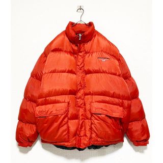 ラルフローレン(Ralph Lauren)のvintage ヴィンテージ 90s ポロスポーツ 赤 レッド ダウンジャケット(ダウンジャケット)