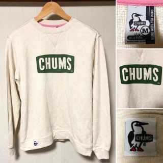 チャムス(CHUMS)のCHUMS チャムス M ボックスロゴ スウェット 長袖 トレーナー メンズ(スウェット)