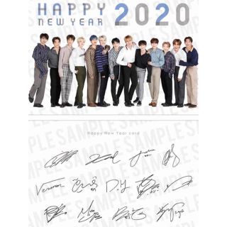 セブンティーン(SEVENTEEN)のHMV SEVENTEEN HappyNewYearカード(K-POP/アジア)