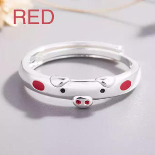 豚リング(RED)(リング(指輪))