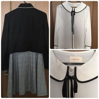 レピピアルマリオ 卒服 ボレロジャケット ジャンスカ ブラウス 3点 160