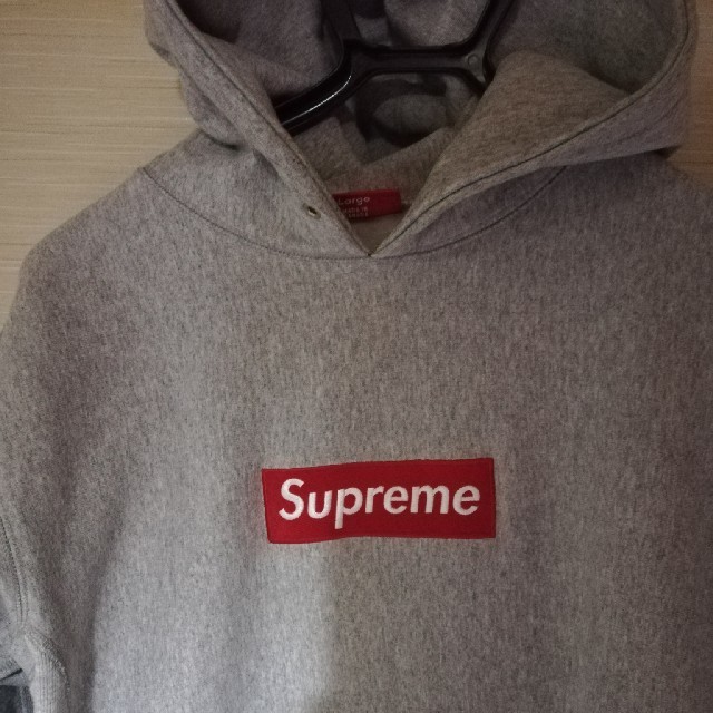 SUPREME 

ボックスロゴパーカー  06aw　正規超希少  グレー