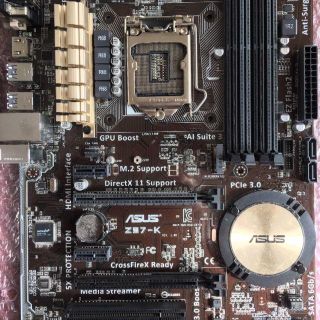 エイスース(ASUS)の【動作確認済み】ASUS Z97-K マザーボード(PCパーツ)