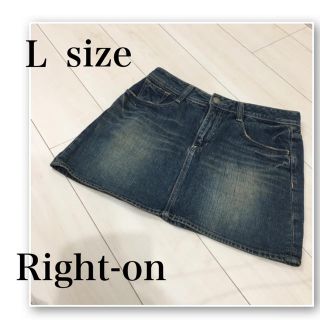 ライトオン(Right-on)のRight-on♡デニムミニスカート♡デニム スカート♡gu.AZUL.WEGO(ミニスカート)