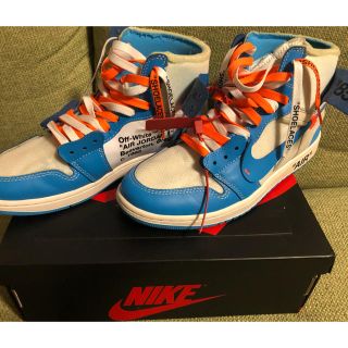 ナイキ(NIKE)のNIKE off-white air jordan1 UNC the  ten(スニーカー)