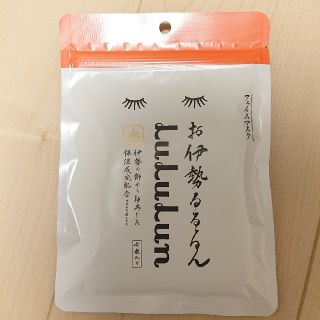 新品 フェイスマスク ルルルン お伊勢るるるん(パック/フェイスマスク)