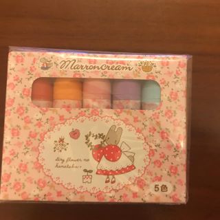 サンリオ(サンリオ)のマロンクリーム クレヨンみたいなスタンプセット(キャラクターグッズ)