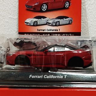 フェラーリ(Ferrari)の京商1/64  フェラーリ10  California T 赤色(ミニカー)