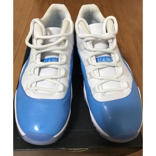 ナイキ(NIKE)のNIKE AIR JORDAN 11 LOW ユニバーシティ ブルー 27cm(スニーカー)