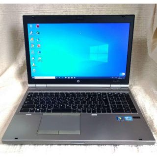 ヒューレットパッカード(HP)のHP Elitebook 8570p SSD搭載(ノートPC)