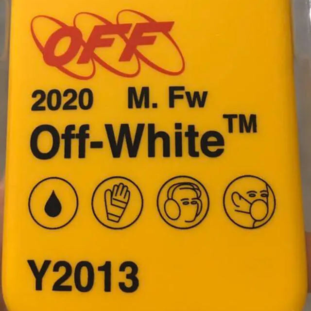 OFF-WHITE - [正規品]新作 OFF-WHITE Y013 iPhoneケース（Ⅹ,ⅩS）の ...