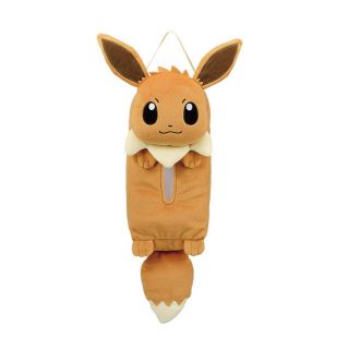 ポケモン(ポケモン)の新品 ポケットモンスター サン&ムーン イーブイ ぬいぐるみティッシュケース(ティッシュボックス)