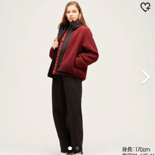 ユニクロ(UNIQLO)の新品未使用・ユニクロボアフリースVネックカーディガン(カーディガン)