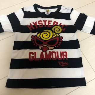 ヒステリックミニ(HYSTERIC MINI)のボーダーロンＴ(Tシャツ/カットソー)