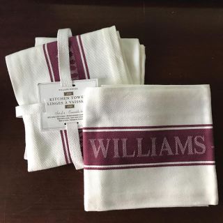 ウィリアムズソノマ(Williams-Sonoma)のキッチンタオル WILLIAMS-SONOMA ３枚セット(収納/キッチン雑貨)