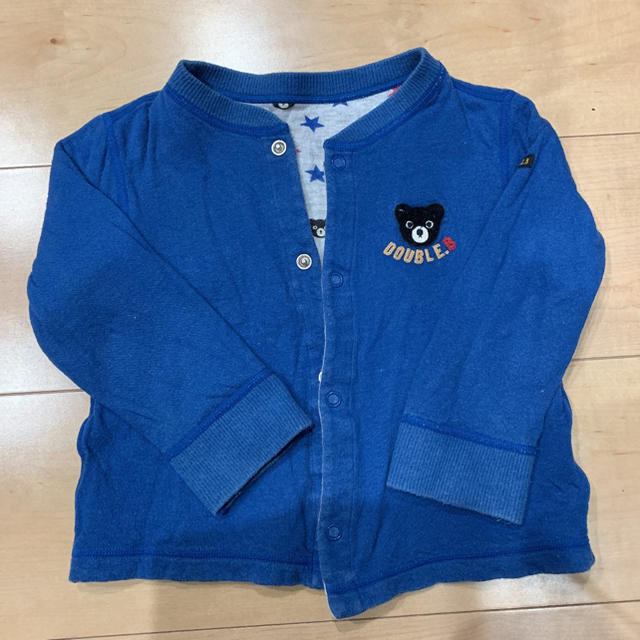 DOUBLE.B(ダブルビー)の専用！！ミキハウス ダブルB カーディガン 80 90 キッズ/ベビー/マタニティのキッズ服男の子用(90cm~)(カーディガン)の商品写真