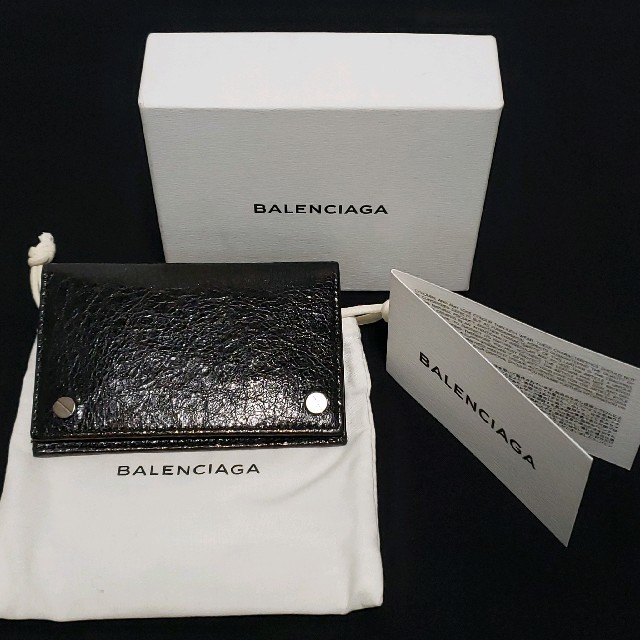 ◇BALENCIAGA◇美品 名刺入れ カードケース 箱・ギャランティ付き