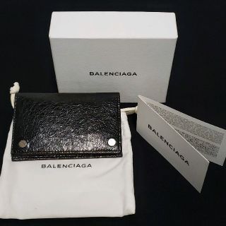 バレンシアガ(Balenciaga)の◇BALENCIAGA◇美品 名刺入れ カードケース 箱・ギャランティ付き(名刺入れ/定期入れ)