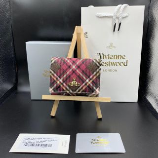 ヴィヴィアンウエストウッド(Vivienne Westwood)の即購入OK‼︎ ヴィヴィアン  ウエストウッド　三つ折り財布　チェック柄(財布)