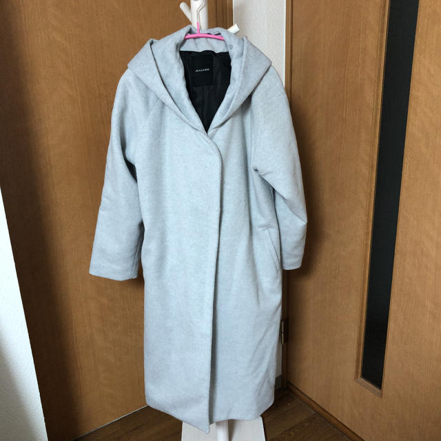 JEANASIS - あっちゃん様専用☆ジーナシス☆フード付きロングコートの ... JEANASIS ノーカラー フード付きロングコート