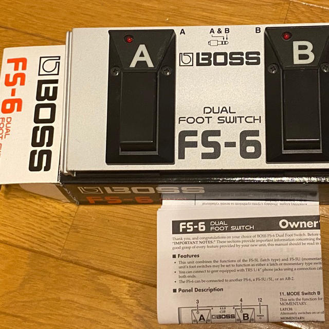BOSS MS-3 、FS-6付属(その他おまけ付き)