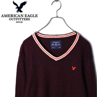 アメリカンイーグル(American Eagle)のAmerican Eagle アメリカンイーグル Vネック ニット セーター(ニット/セーター)