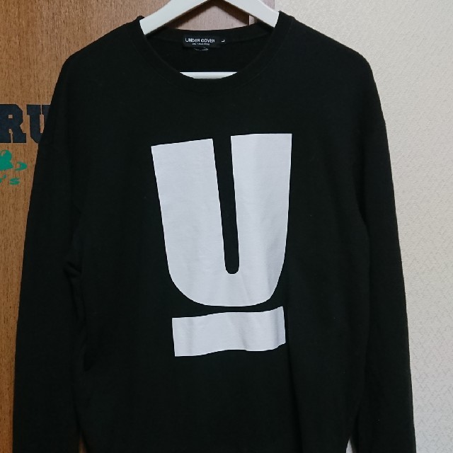 UNDERCOVER(アンダーカバー)のUNDERCOVER Uスウェット 黒 L アンダーカバー  メンズのトップス(スウェット)の商品写真