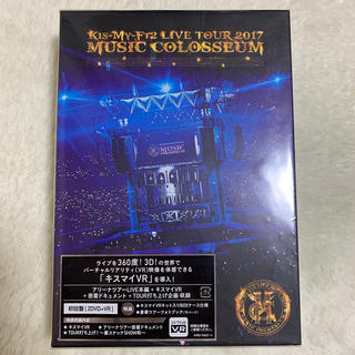 キスマイフットツー(Kis-My-Ft2)のLIVE　TOUR　2017　MUSIC　COLOSSEUM（初回盤） DVD(ミュージック)