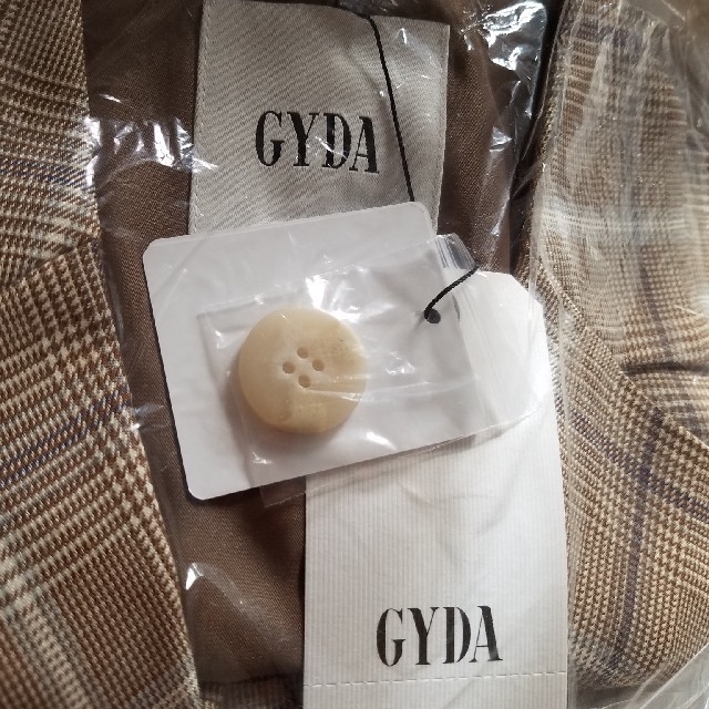 GYDA(ジェイダ)のGYDA ワンショルチェックジャケット レディースのジャケット/アウター(テーラードジャケット)の商品写真