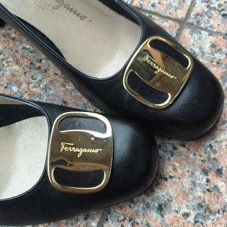 フェラガモ(Ferragamo)の90's伊！Ferragamo ヴァラ！(ハイヒール/パンプス)