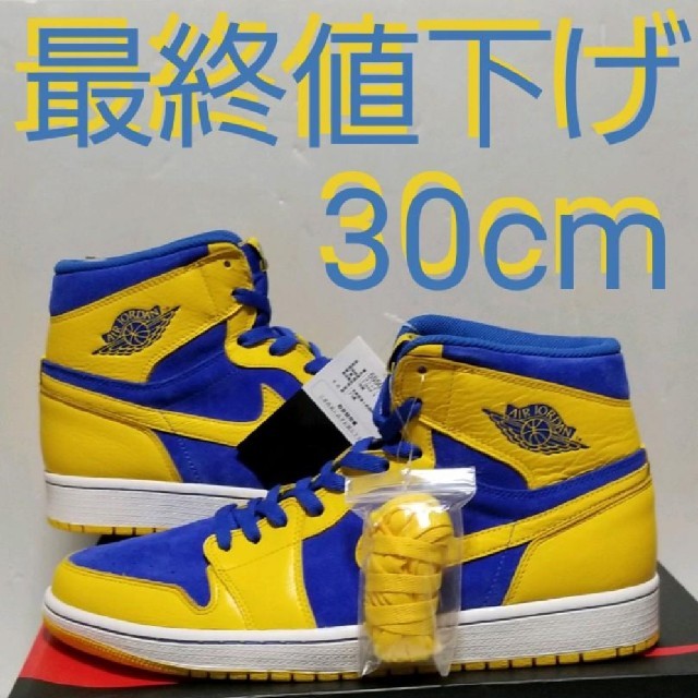 NIKE(ナイキ)のNIKE AIR JORDAN 1 RETRO HIGH OG 30cmレイニー メンズの靴/シューズ(スニーカー)の商品写真