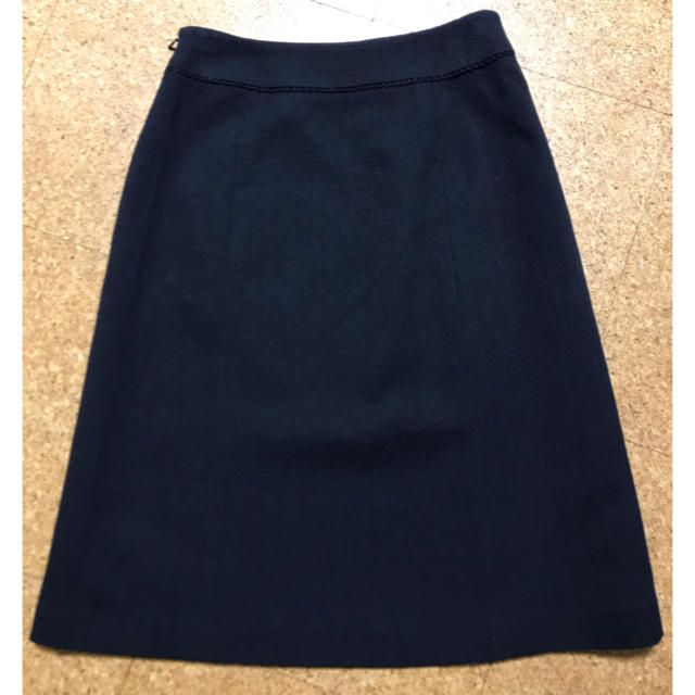 anySiS(エニィスィス)の【新品】any SiS C/Tミニライトボーダースカート ネイビーSサイズ レディースのスカート(ひざ丈スカート)の商品写真