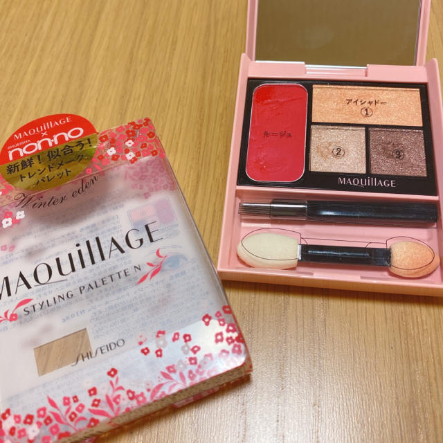 MAQuillAGE(マキアージュ)の資生堂　マキアージュ スタイリングパレットN コスメ/美容のキット/セット(コフレ/メイクアップセット)の商品写真