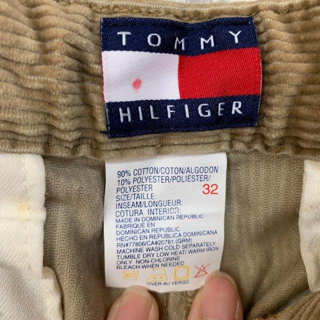 TOMMY HILFIGER(トミーヒルフィガー)の【人気】トミーヒルフィガー 90’s コーデュロイパンツ ブラウン サイズ32 メンズのパンツ(その他)の商品写真