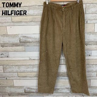 トミーヒルフィガー(TOMMY HILFIGER)の【人気】トミーヒルフィガー 90’s コーデュロイパンツ ブラウン サイズ32(その他)