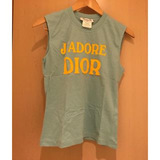 クリスチャンディオール(Christian Dior)のChristian Dior  ノースリーブ　シャツ(Tシャツ(半袖/袖なし))