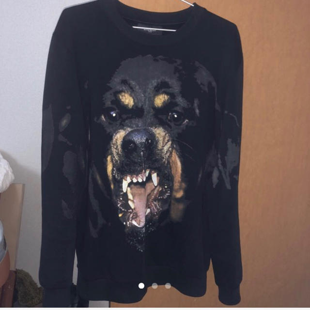 GIVENCHY(ジバンシィ)のgivenchy ジバンシー ロットワイラー スウェット メンズのトップス(スウェット)の商品写真