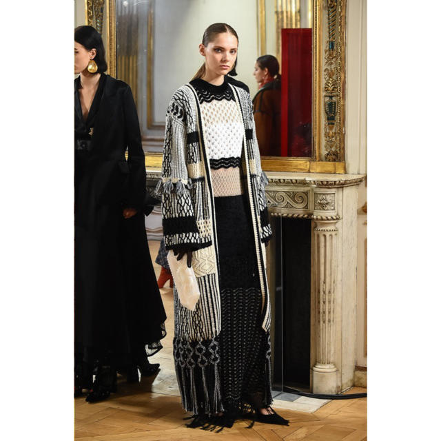 専用 mame kurogouchi 18AW ニット コート | littleitalypizzamemphis.com