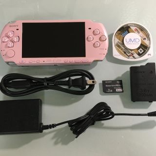 プレイステーションポータブル(PlayStation Portable)のPSP-3000 ブロッサムピンク(携帯用ゲーム機本体)