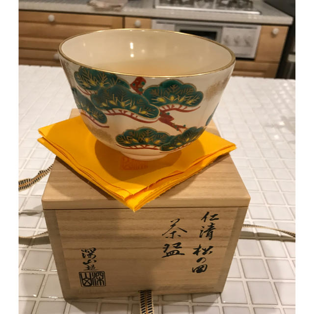 茶碗 茶陶 清水焼 エンタメ/ホビーの美術品/アンティーク(陶芸)の商品写真