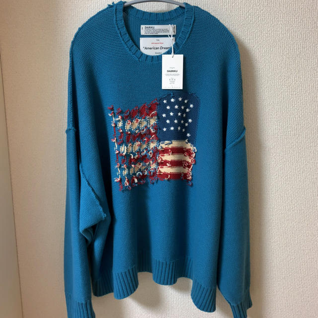 dairiku inside out america knit ニット19aw