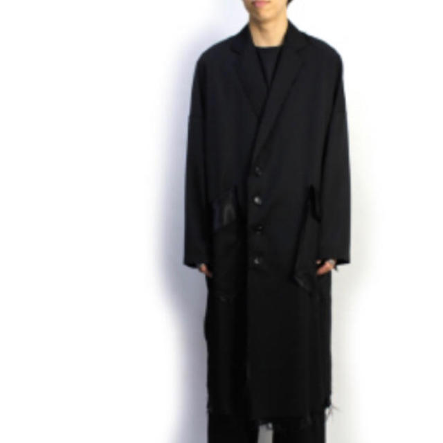 Yohji Yamamoto(ヨウジヤマモト)のsulvam 18aw over coat サルバム オーバーコート S メンズのジャケット/アウター(ステンカラーコート)の商品写真