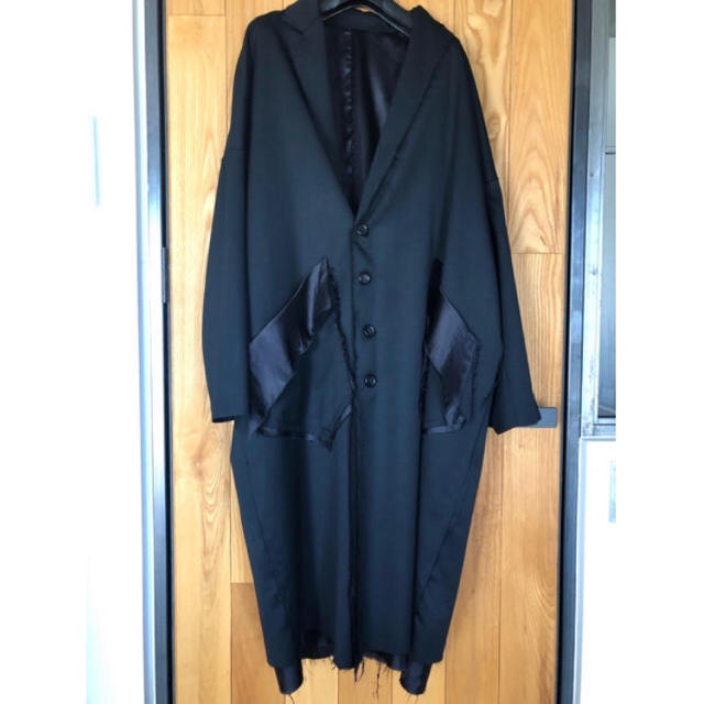 Yohji Yamamoto(ヨウジヤマモト)のsulvam 18aw over coat サルバム オーバーコート S メンズのジャケット/アウター(ステンカラーコート)の商品写真