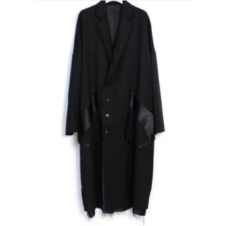 ヨウジヤマモト(Yohji Yamamoto)のsulvam 18aw over coat サルバム オーバーコート S(ステンカラーコート)