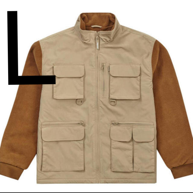 ジャケット/アウターSupreme upland fleece jacket Lサイズ