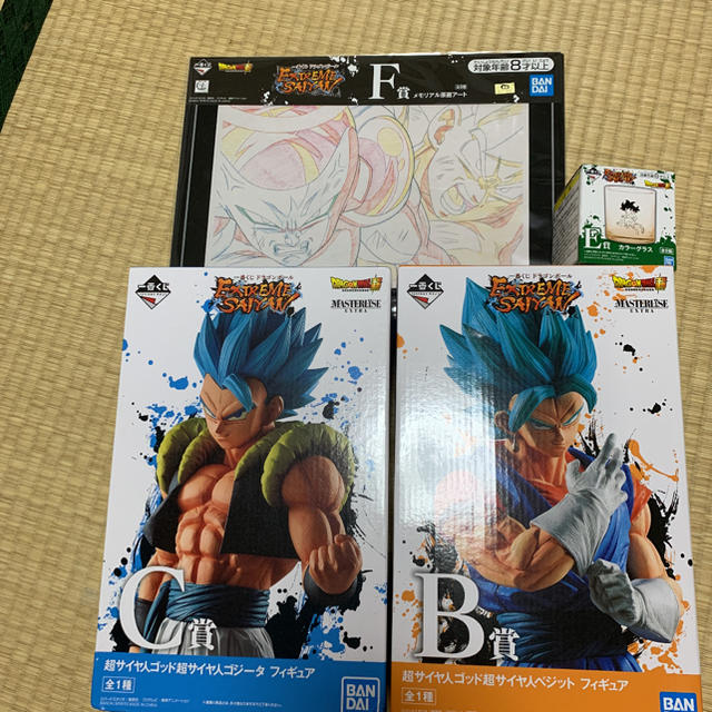 一番くじ ドラゴンボール B,C,E,F賞