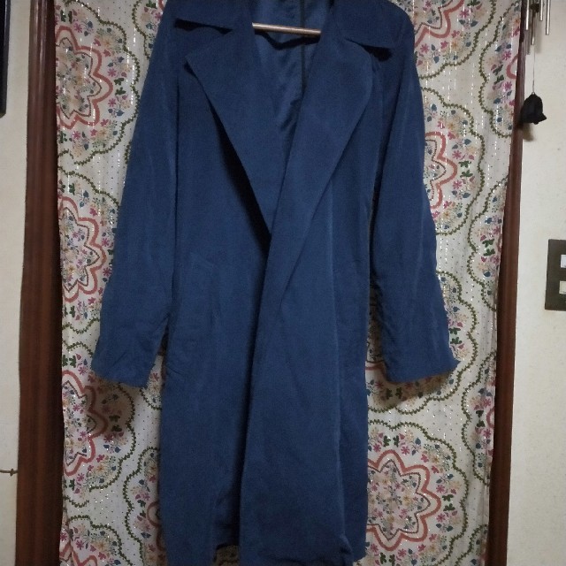 NO ID.(ノーアイディー)のPスエードボタンレスWコート メンズのジャケット/アウター(ステンカラーコート)の商品写真