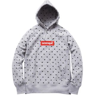 シュプリーム(Supreme)のsupreme box logo hoodie ギャルソン グレー　サイズS(パーカー)