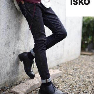 ステュディオス(STUDIOUS)の新品　未使用　リドム  isko ハイストレッチスキニー　ネイビー　29(デニム/ジーンズ)