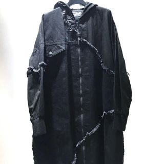 ヨウジヤマモト(Yohji Yamamoto)のヨウジヤマモトデニムコート(ロングコート)